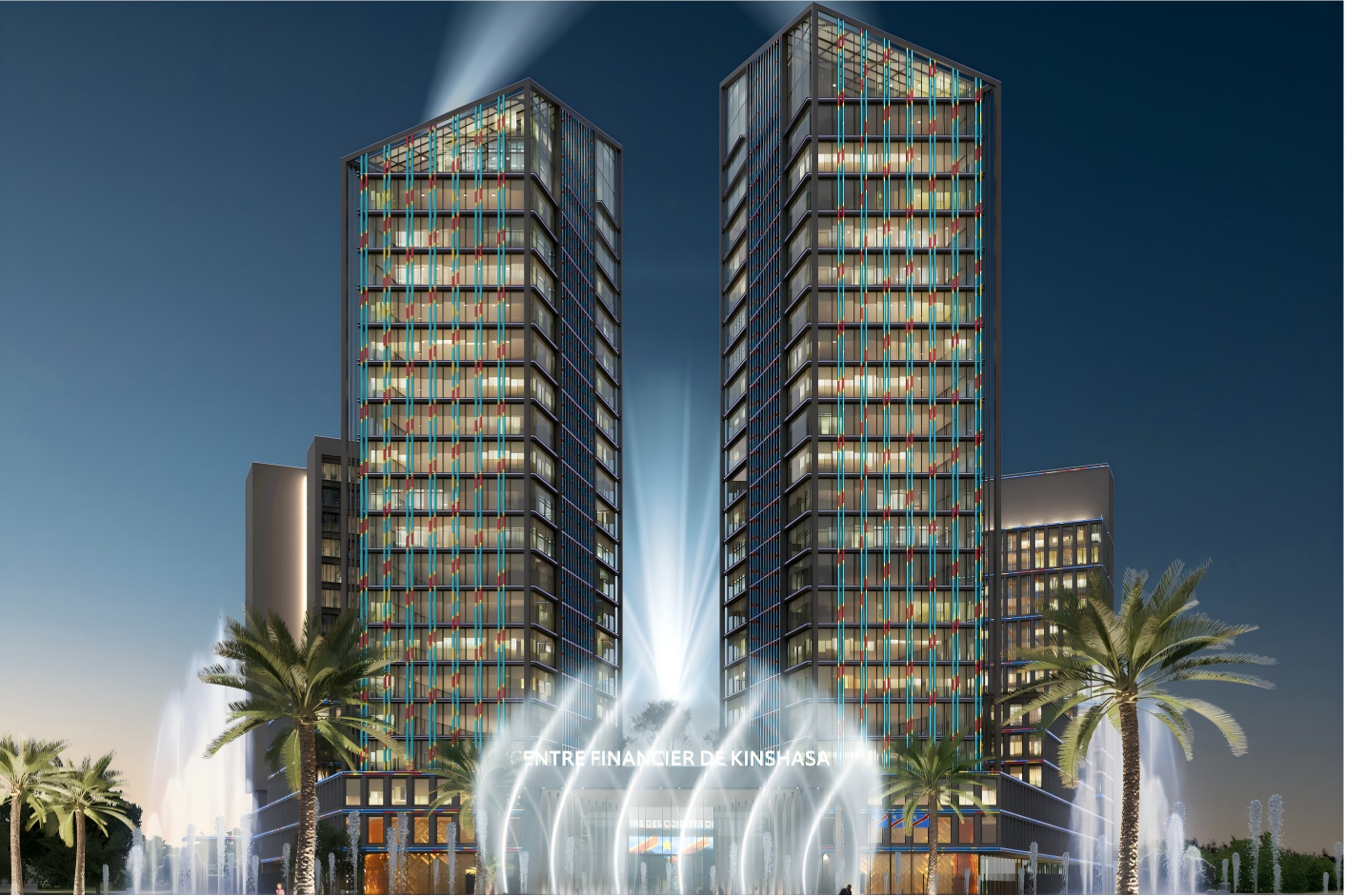 Congolese Government Building & Kinshasa Financial Center