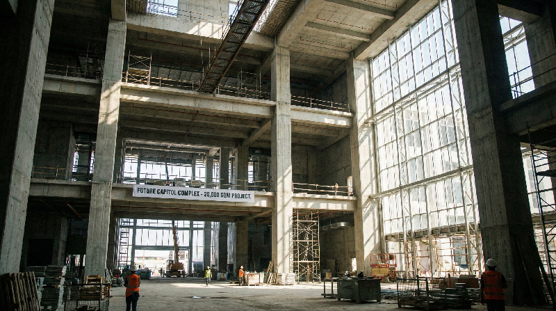Congolese Government Building & Kinshasa Financial Center