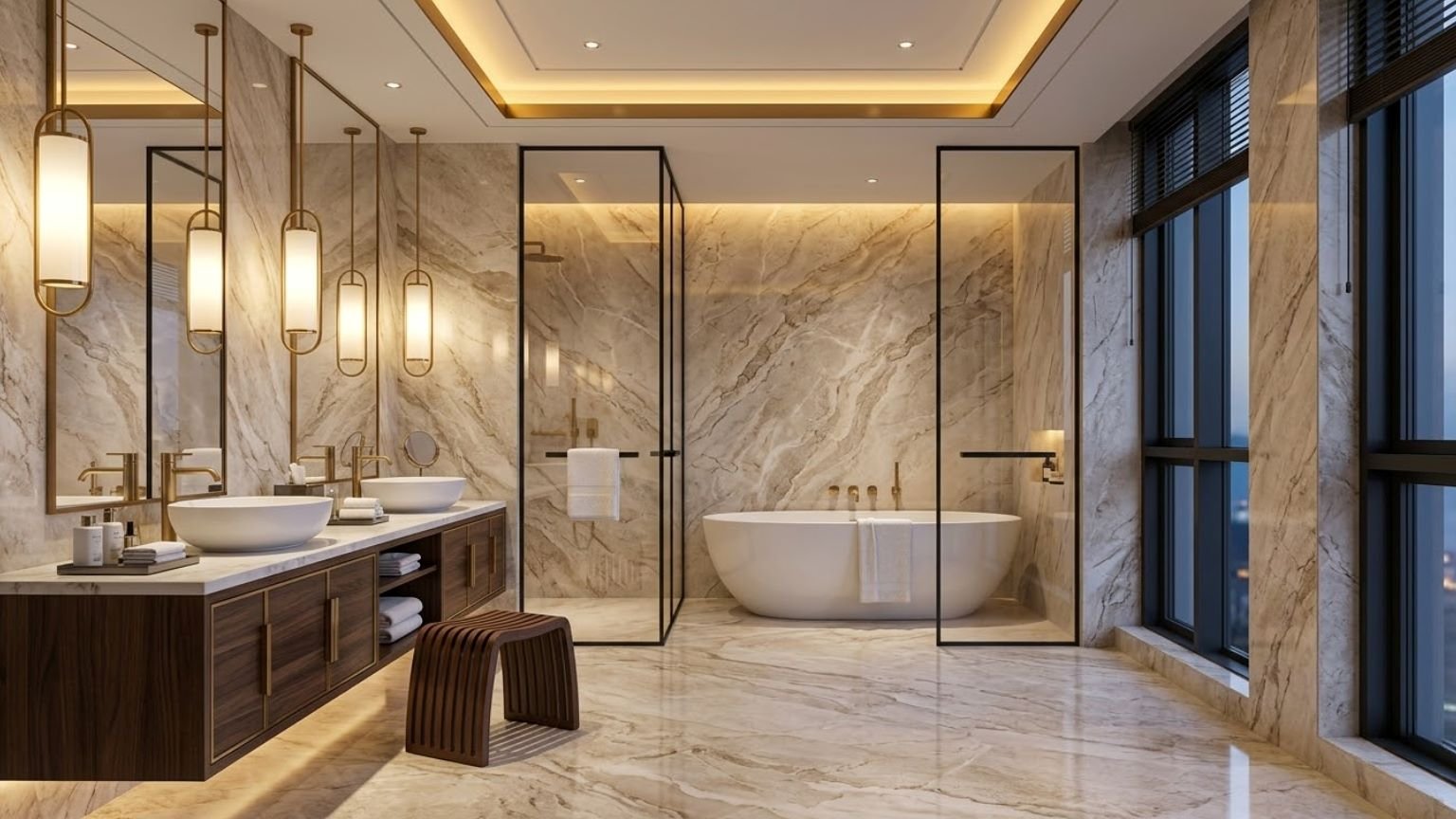 Master Bathroom Luxury