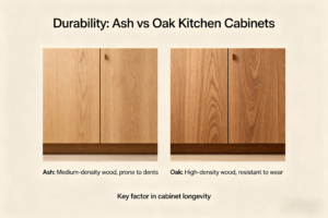 Ash vs Oak Kitchen Cabinets: Which Is More Durable